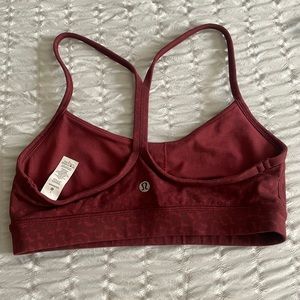 Lululemon size 6 Bra. Maroon color. Super stretchy.